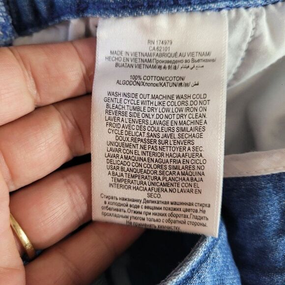 BCBGeneration Denim Romper S Light Wash Jean Shorts Sleeveless Zip Rockabilly - Picture 11 of 13